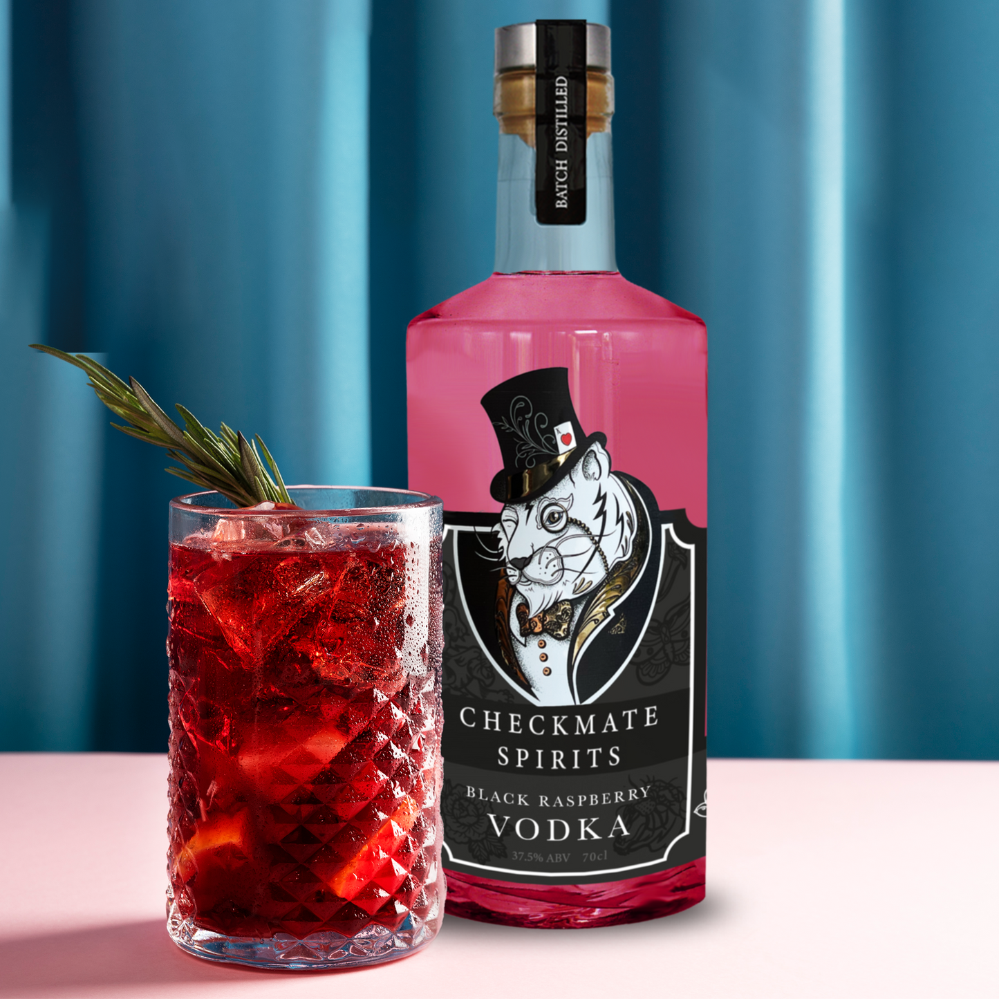 Checkmate Spirits Black Raspberry Vodka