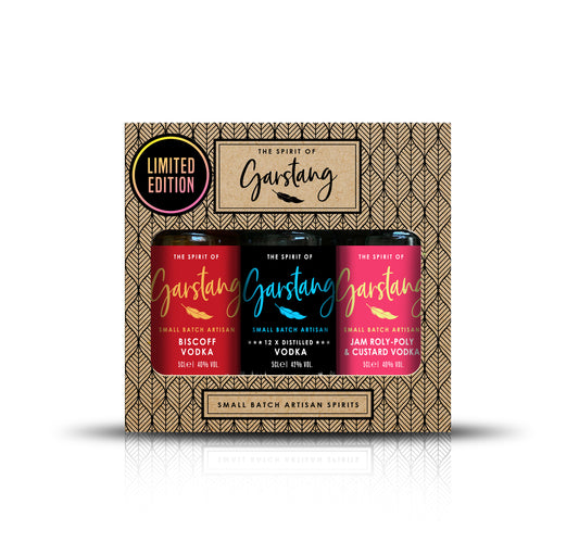 Spirit of Garstang Vodka Trio Set