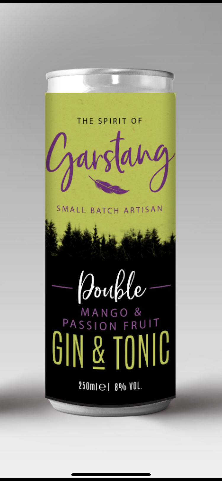 Spirit of Garstang Mango and Passionfruit Gin and Tonic Can (6 pack)